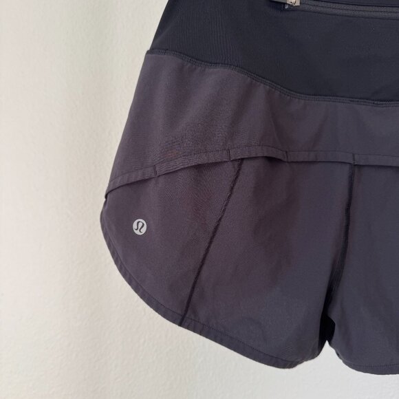 Lululemon Speed Up Lined Shorts Black Sz 4 Women's Fan Favorite - Picture 5 of 16